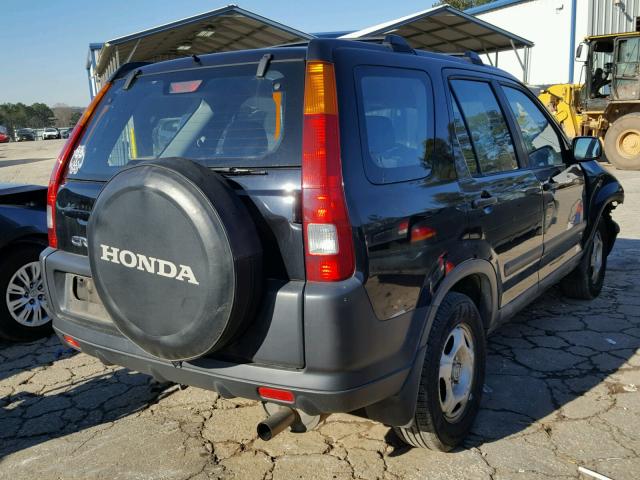 SHSRD68453U105394 - 2003 HONDA CR-V LX BLACK photo 4