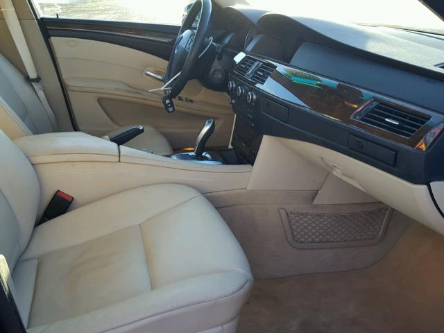 WBANV93529C136142 - 2009 BMW 535 XI Mavi fotoğraf 5