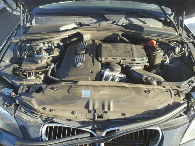 WBANV93529C136142 - 2009 BMW 535 XI BLUE photo 7