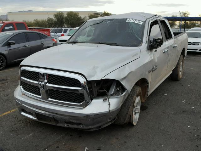 1C6RR7GT6GS244957 - 2016 RAM 1500 SLT GRAY photo 2