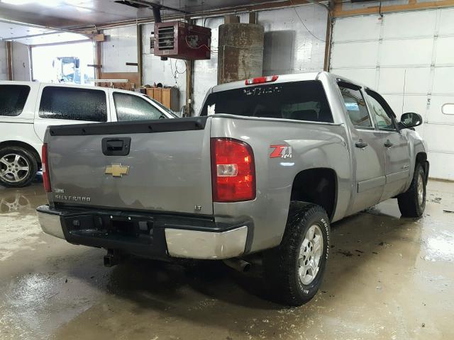 2GCEK133381303558 - 2008 CHEVROLET SILVERADO GRAY photo 4