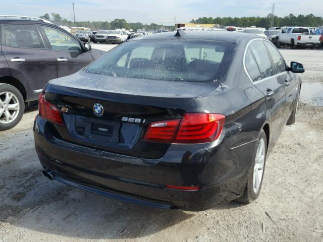 WBAXG5C52CDX01793 - 2012 BMW 528 I BLACK photo 4