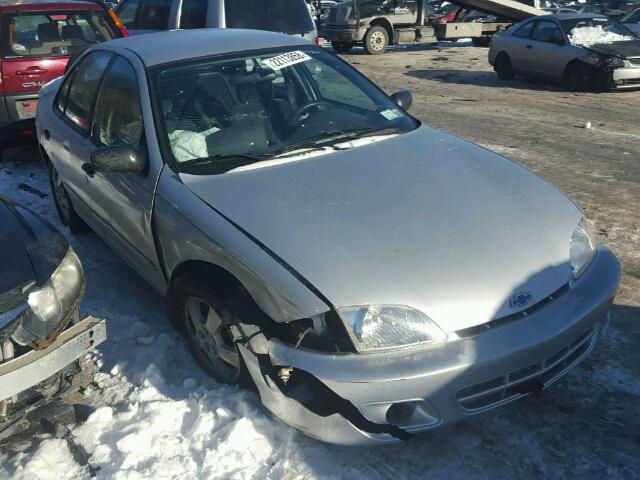 1G1JF52T717262896 - 2001 CHEVROLET CAVALIER L SILVER photo 1