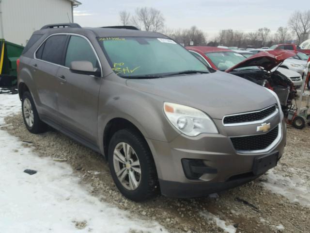 2CNFLEEW3A6251238 - 2010 CHEVROLET EQUINOX LT GRAY photo 1