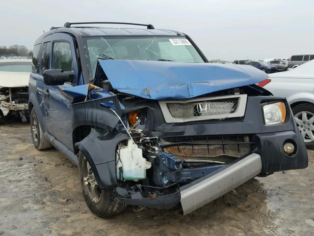 5J6YH183X6L013047 - 2006 HONDA ELEMENT LX BLUE photo 1