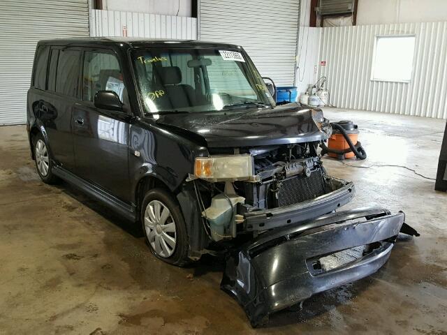 JTLKT324150174303 - 2005 TOYOTA SCION XB BLACK photo 1