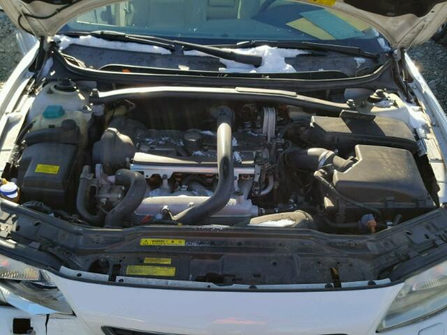 YV1RS592352456230 - 2005 VOLVO S60 2.5T WHITE photo 7