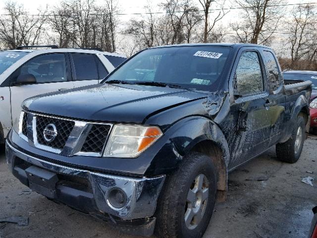 1N6AD06WX7C448577 - 2007 NISSAN FRONTIER K BLACK photo 2