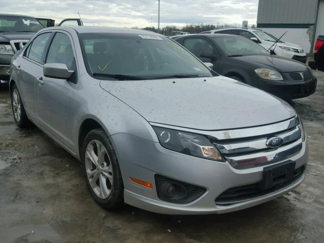 3FAHP0HA1CR114109 - 2012 FORD FUSION SE SILVER photo 1