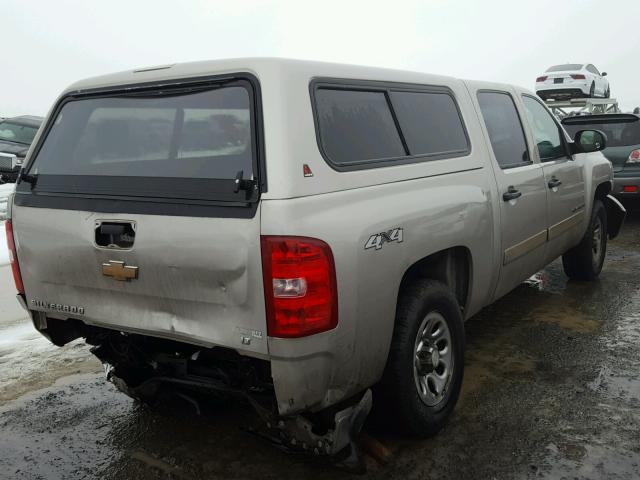 3GCEK13C07G536898 - 2007 CHEVROLET SILVERADO BEIGE photo 4