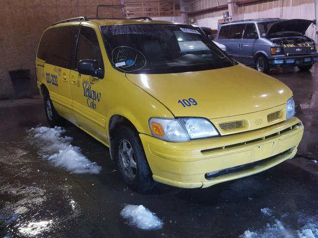 1GHDX03E2WD294467 - 1998 OLDSMOBILE SILHOUETTE YELLOW photo 1