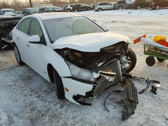 1G1PH5SC8C7127711 - 2012 CHEVROLET CRUZE LTZ WHITE photo 1