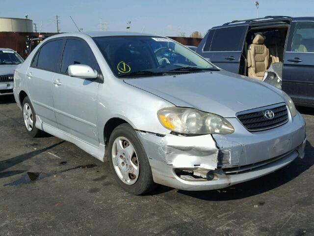 1NXBR32E15Z411590 - 2005 TOYOTA COROLLA CE SILVER photo 1