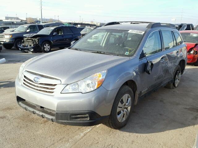 4S4BRCAC9A3321586 - 2010 SUBARU OUTBACK 2. SILVER photo 2