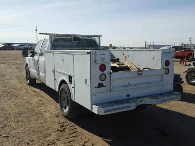 1FDWX345X5EC04291 - 2005 FORD F350 SRW S WHITE photo 3