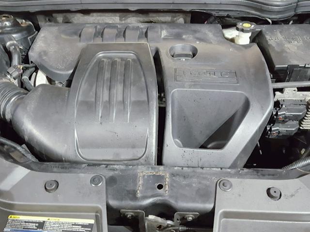 1G1AK18H997170904 - 2009 CHEVROLET COBALT LS BLACK photo 7