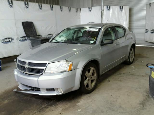 1B3LC56R98N579562 - 2008 DODGE AVENGER SX SILVER photo 2