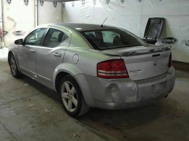 1B3LC56R98N579562 - 2008 DODGE AVENGER SX SILVER photo 3