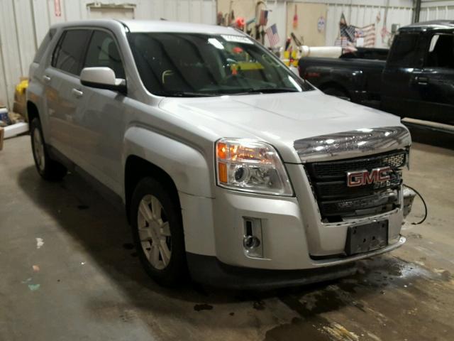 2GKALMEK2C6155758 - 2012 GMC TERRAIN SL SILVER photo 1