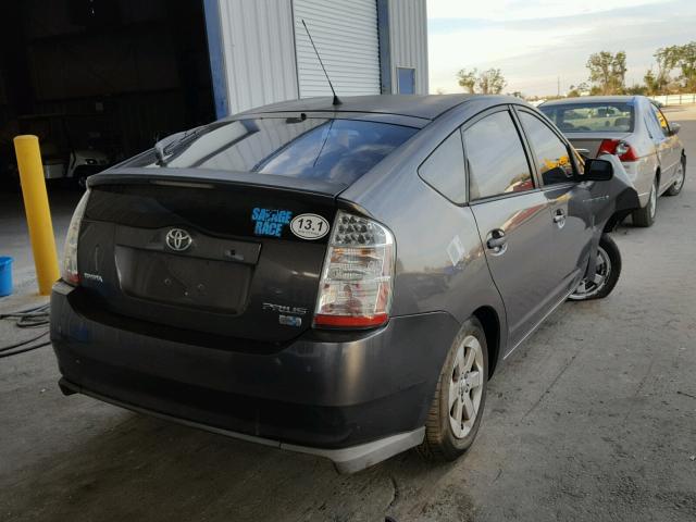 JTDKB20U473279799 - 2007 TOYOTA PRIUS CHARCOAL photo 4