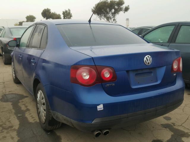3VWHM71K18M019646 - 2008 VOLKSWAGEN JETTA S 蓝色 照片 3