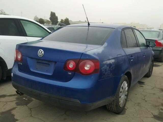 3VWHM71K18M019646 - 2008 VOLKSWAGEN JETTA S 蓝色 照片 4