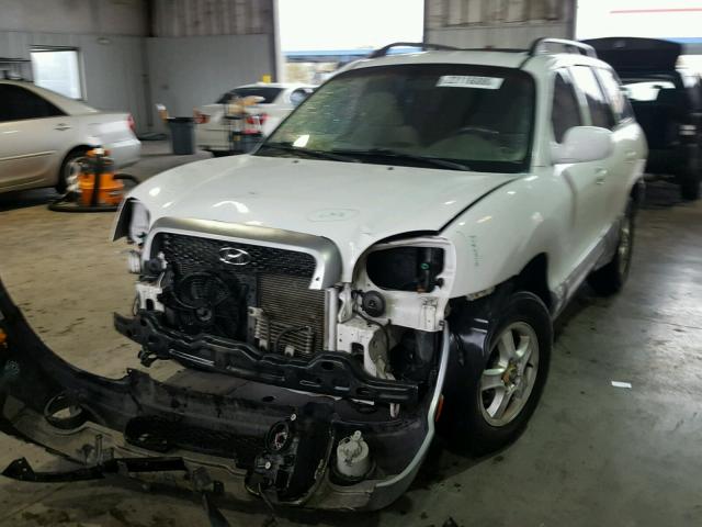 KM8SC13D34U850963 - 2004 HYUNDAI SANTA FE G WHITE photo 2