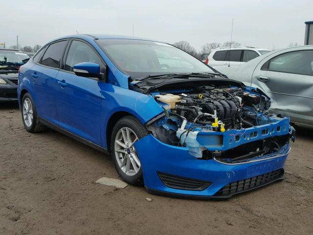 1FADP3F29GL215270 - 2016 FORD FOCUS SE BLUE photo 1