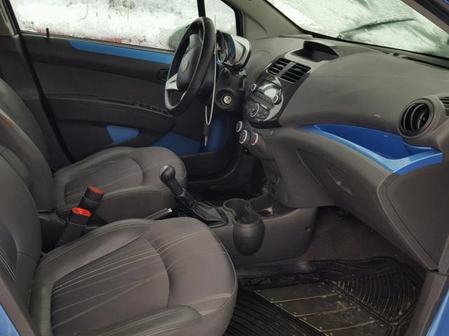 KL8CA6S98EC454262 - 2014 CHEVROLET SPARK LS BLUE photo 5