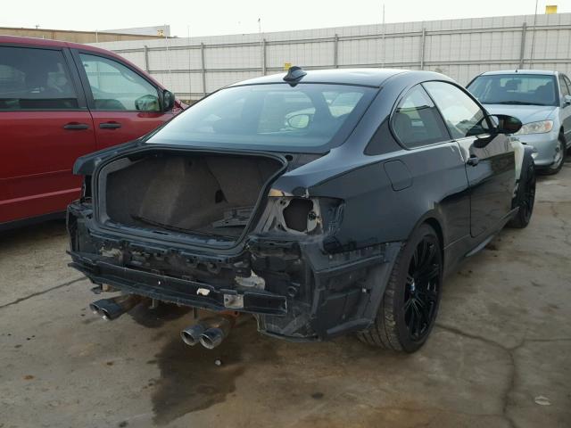 WBSWD93588PY40002 - 2008 BMW M3 BLACK photo 4