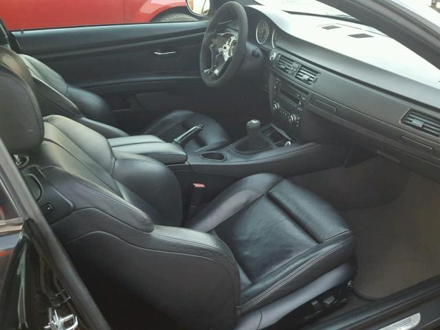 WBSWD93588PY40002 - 2008 BMW M3 BLACK photo 5