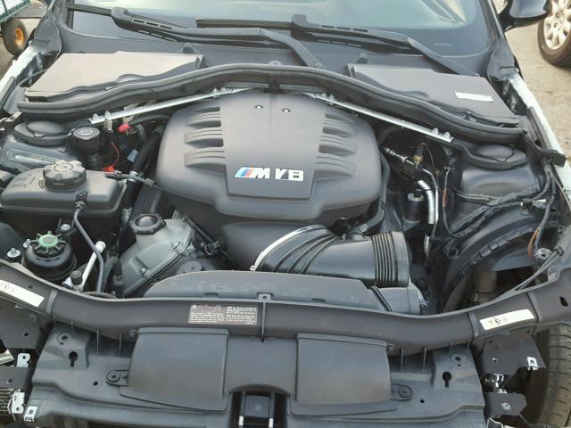 WBSWD93588PY40002 - 2008 BMW M3 BLACK photo 7