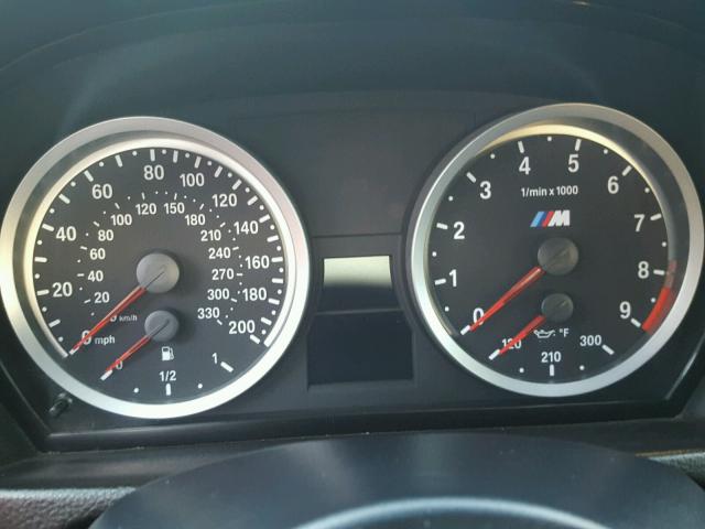 WBSWD93588PY40002 - 2008 BMW M3 BLACK photo 8