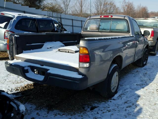 5TBJN3214YS090588 - 2000 TOYOTA TUNDRA TAN photo 4