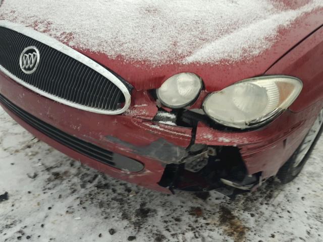 2G4WD582661179493 - 2006 BUICK LACROSSE C RED photo 9