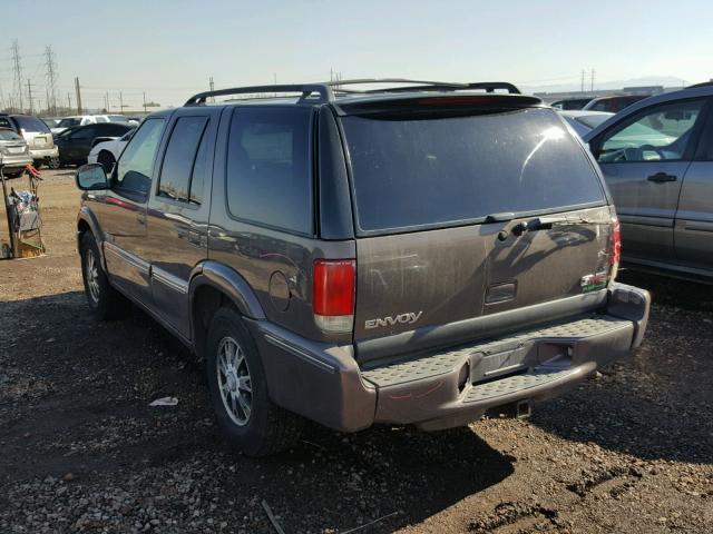 1GKDT13W6W2953778 - 1998 GMC ENVOY CHARCOAL photo 3