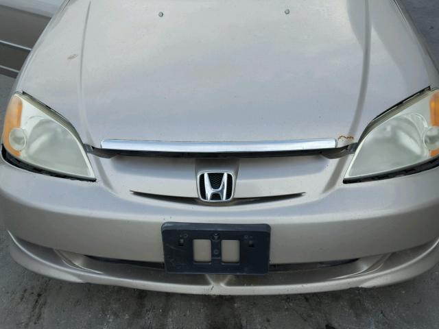 JHMES96683S001940 - 2003 HONDA CIVIC GOLD photo 7