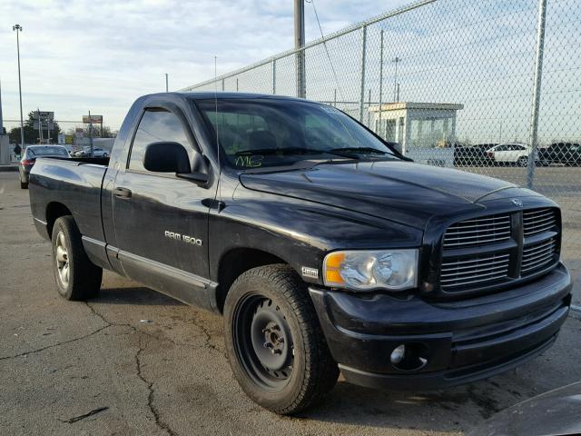 1D7HA16D64J190425 - 2004 DODGE RAM 1500 S BLACK photo 1