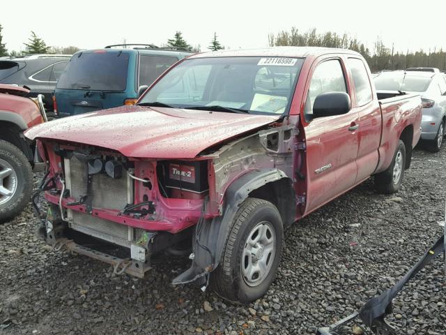 5TETX22N18Z590931 - 2008 TOYOTA TACOMA ACC RED photo 2