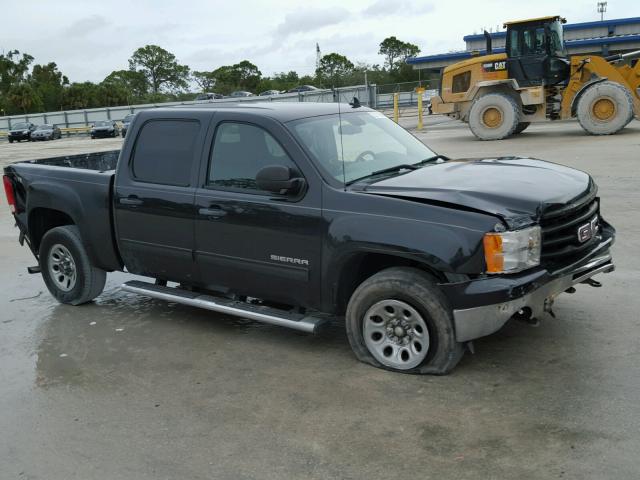 3GTRKUEA0AG156613 - 2010 GMC SIERRA K15 BLACK photo 1