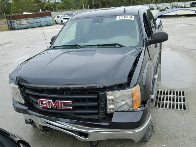 3GTRKUEA0AG156613 - 2010 GMC SIERRA K15 BLACK photo 9