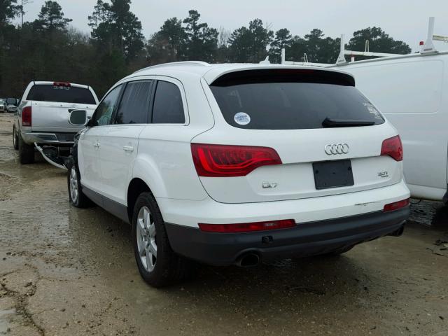 WA1CGAFE2ED010587 - 2014 AUDI Q7 PREMIUM WHITE photo 3