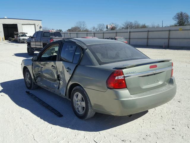 1G1ZT52875F266563 - 2005 CHEVROLET MALIBU LS GREEN photo 3