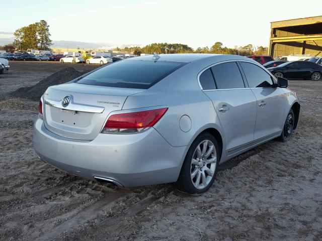 1G4GE5GVXAF195212 - 2010 BUICK LACROSSE C SILVER photo 4