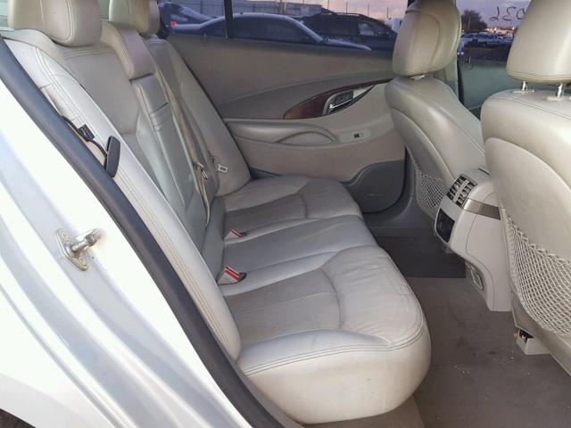 1G4GE5GVXAF195212 - 2010 BUICK LACROSSE C SILVER photo 6