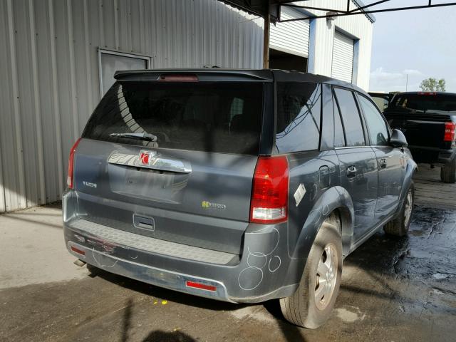 5GZCZ33ZX7S874092 - 2007 SATURN VUE HYBRID GRAY photo 4