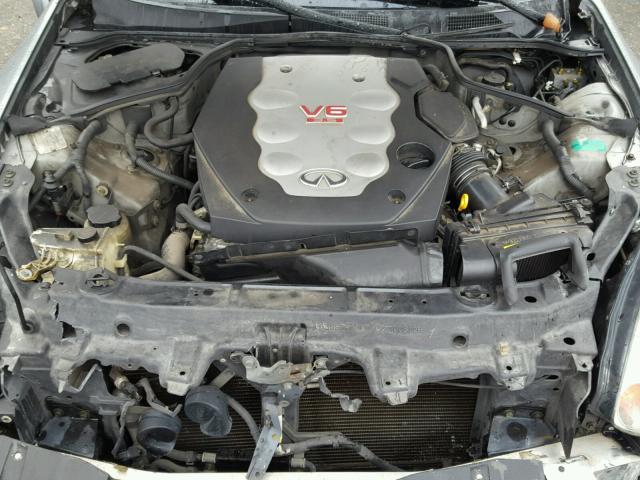 JNKCV54E74M803290 - 2004 INFINITI G35 GRAY photo 7