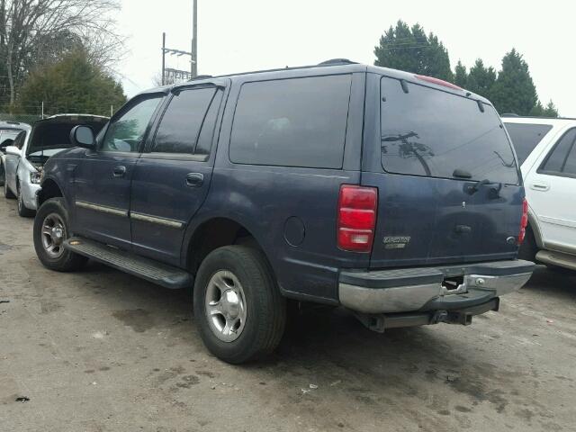 1FMPU18L7XLA90064 - 1999 FORD EXPEDITION BLUE photo 3