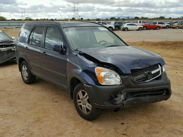 SHSRD78823U136840 - 2003 HONDA CR-V EX BLUE photo 1