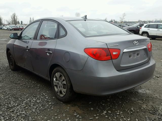 KMHDU4AD9AU064980 - 2010 HYUNDAI ELANTRA BL GRAY photo 3